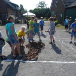 Naturmaterial legen